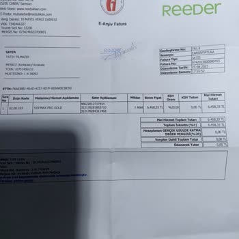 Reeder Akıllı Telefonun Malzemesinin Kalitesizliği