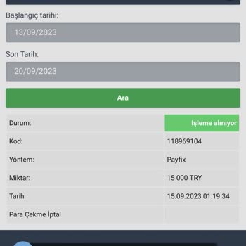 Betwoon Para Çekme İşlemi