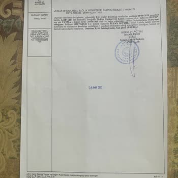 Doruk Özel Bursa Hastanesi Ayrıntılı Fatura Talebi Hakkında