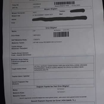 HP Victus Gaming 16 Dizüstü Bilgisayarında Sorun