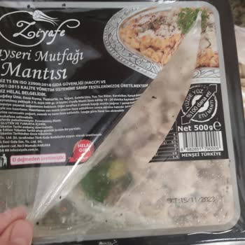 Şok Marketler Ziyafe Mantı