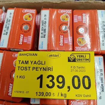 BİM Bahçıvan Reyondaki Fiyatla Kasadan Geçen Fiyat Farklı