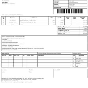 Mavi Siparişin Eksik Gelmesi