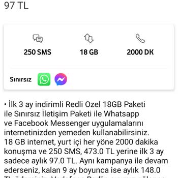 Vodafone Fatura Tarifesini Zorunlu Devam Ettirme
