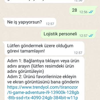 Parttime İş Trendyol Adına İş Teklifi
