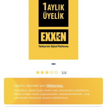Turkcell Pasaj Exxen Kodu Alımı