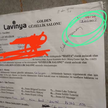 Lavinya Golden Van Yanıltma Üzerine Kurulu Bir Salon