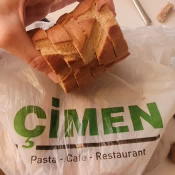 Çimen Pasta Restaurant Çimen Koşuyolu Lastik Ekmek Sorunu