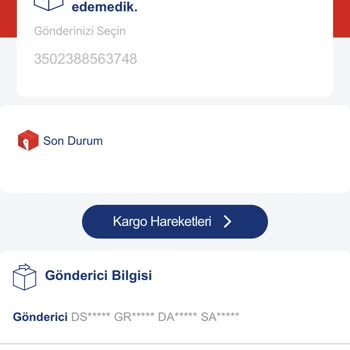 Aras Kargo Dağıtıma Çıkmasına Rağmen Kargomu Teslim Etmedi