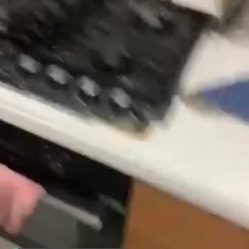 Femaş Ankastre Ocak Cam Patlaması
