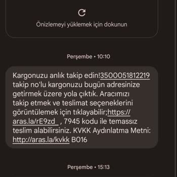 Aras Kargo Bir Haftadır Her Gün Dağıtıma Çıkan Ama Teslim Edilmeyen Kargom