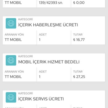 Türk Telekom Habersiz Alınan Ücret Tarifleri