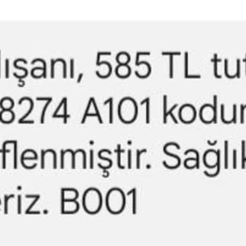 Multinet A101 Dijital Çek Eksik Para