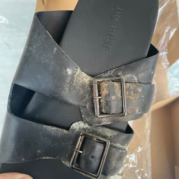 Divarese Küflenmiş Ve Erimiş Terlik Yolladılar