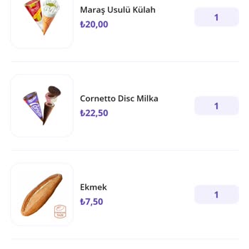 Getir Eksik Ürün Gönderilmesi Ve Hiçbir Şekilde Yardımcı Olunmaması
