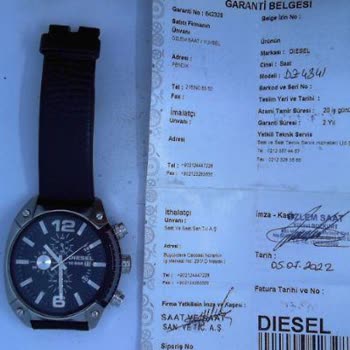 Saat & Saat Den Aldığım Diesel Marka Saat