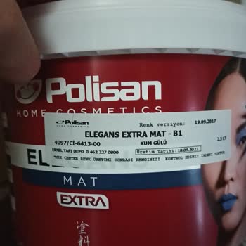 Polisan Aldığım Duvar Boyasının Rengi