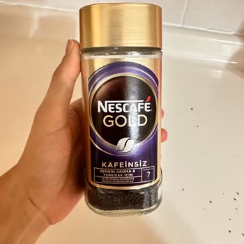 Nescafe Gold Kafeinsiz Serisinin Ağ Tutmuş Olması Hakkında