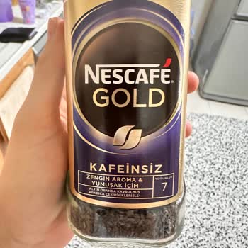 Nescafe Gold Kafeinsiz Serisinin Ağ Tutmuş Olması Hakkında
