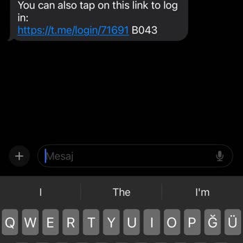 Telegram Kullanmadığım Halde Giriş Kodu Geldi