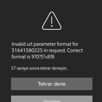 Vodafone Uygulaması Ve Müşteri İletişim Merkezi İyi Çalışmıyor.