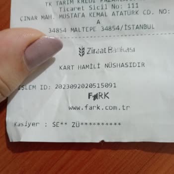 Tarım Kredi Kooperatif Market Kasiyer Üslubu Hakkında