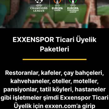 Exxen Ticari Üyelik Sorunu