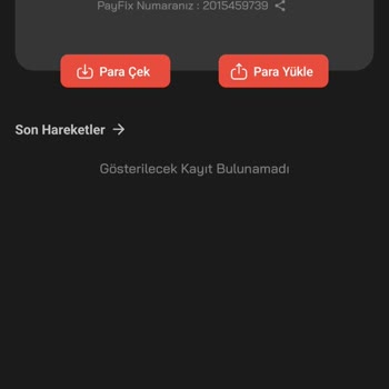 Payfix Bilgim Dahilinde Olmayan Para Gönderimi