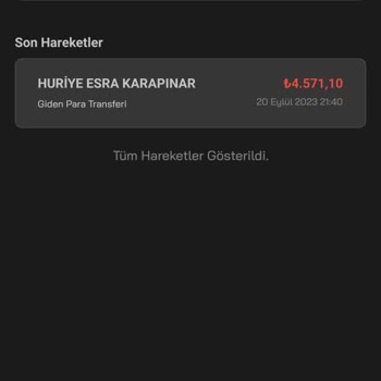 Payfix Bilgim Dahilinde Olmayan Para Gönderimi