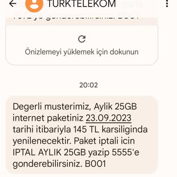 Türk Telekom'un Fatura Arttırması