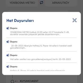 İETT - İstanbul Elektrik Tramvay Tünel 36AY Otobüsünün Sürekli İptal Olması.