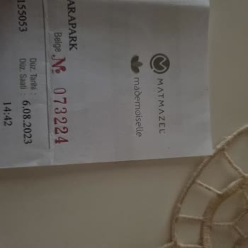 Matmazel Firmasi Mağdurum İlgi Yok