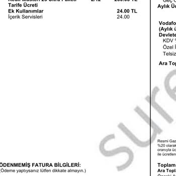 Vodafone Tarife Değişikliğinde Yapılan Tekrar Tekrar Yanlışlık