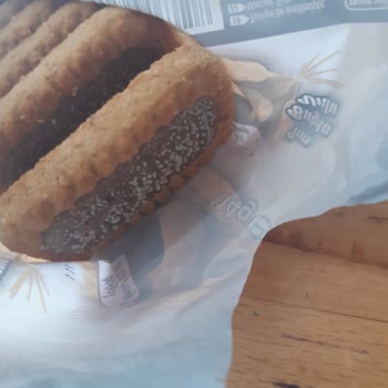 Eti Gıda Eti Burçak Tam Buğdaylı Çikolatalı Bisküvi Kurtlanmış