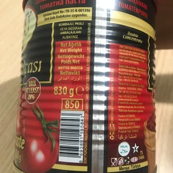 Öncü Salça Öncü Domates Salçası Kum Sorunu