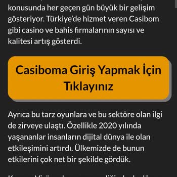 Casibom Site Sorunları