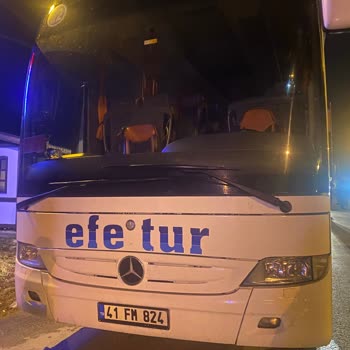 Efe Tur Arızalı Araçla Yola Devam Etmek