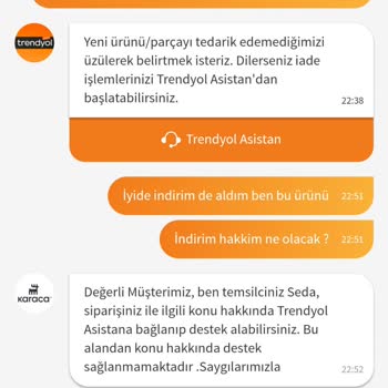Karaca Züccaciye Karaca Hasarlı Ürün Gönderiyor Tedarik İstedigimdede Yapılmıyor