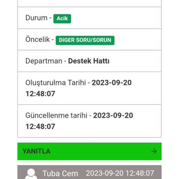 Buharkeyf Bozuk Ürün Yolladı