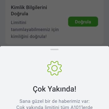 Hadi TOM Pay Hadi Veresiye Limit Kullanamama