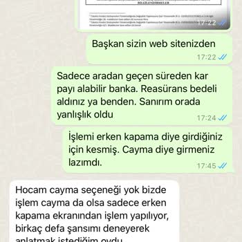 Albaraka Türk Bilgisiz, Yanlış Yönlendiren, Maddi Manevi Zarara Uğratan Personel.
