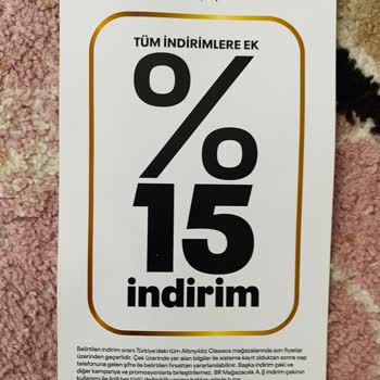 Altınyıldız Classics İndirim Kodu Çalışmıyor