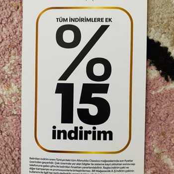 Altınyıldız Classics İndirim Kodu Çalışmıyor