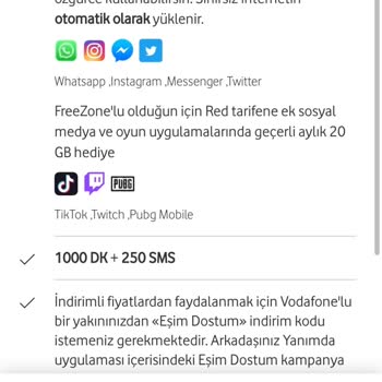 Vodafone Numara Taşıma İşlemi Hakkında
