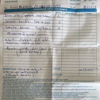 Yataş Yatak Boyutlarından Kaynaklı Mağduriyet