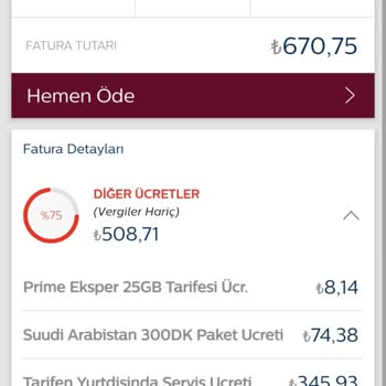 Türk Telekom (Suudi Arabistan Paketi Çalışmıyor) Haksız Yere Fatura