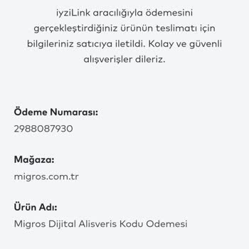 Migros Ücret Ödemesi Yapıldı Fakat Kaç Gündür Ürün Teslim Edilmedi