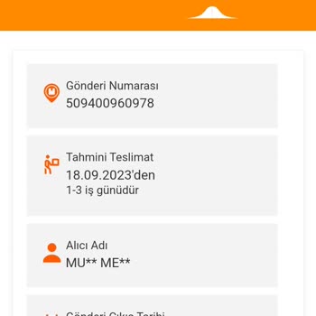 Kayseri MNG Kargo Sinan Şubesi Gelen Giden Olmadı