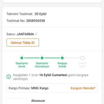 Kayseri MNG Kargo Sinan Şubesi Gelen Giden Olmadı