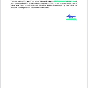 Medicana Ankara Yönetimi Ücret İadesini Bekletiyor